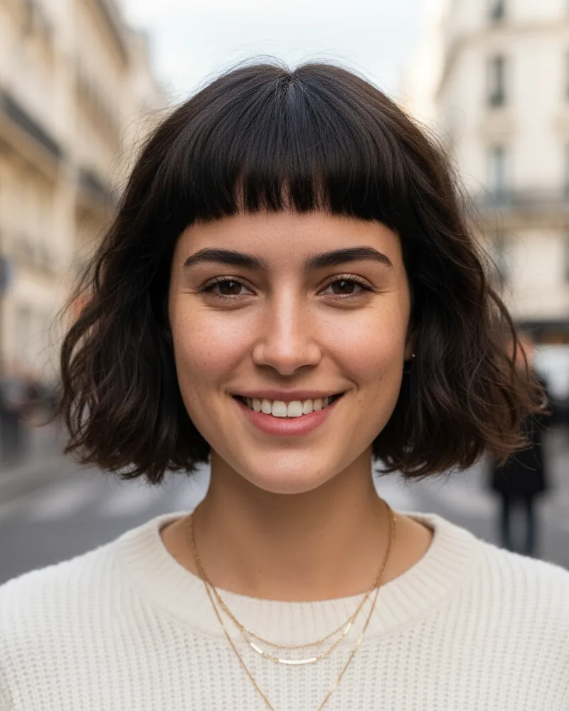 Claudia, an AI-generated KlipGo star who talks about fashion.